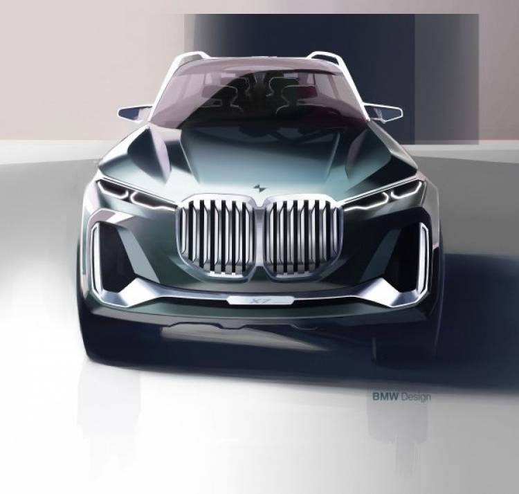 Das BMW Concept X7 iPerformance