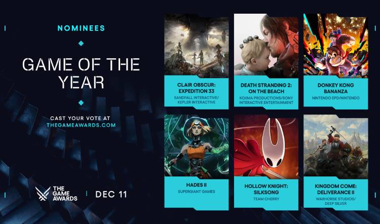 Game Awards 2025 – GOTY Nominierungen geleakt